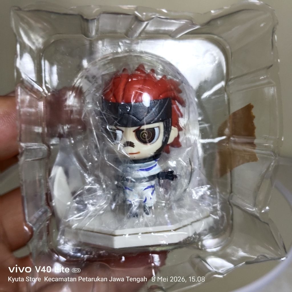 figur Sarutobi Sasuke dari seri One Coin Grande Figure Collection Sengoku Basara produksi Kotobukiya