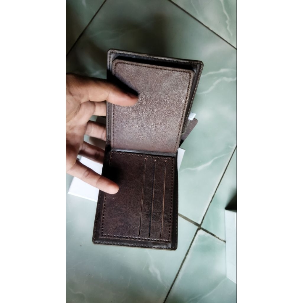 [Bekas] Dompet Lacoste Pria Brown