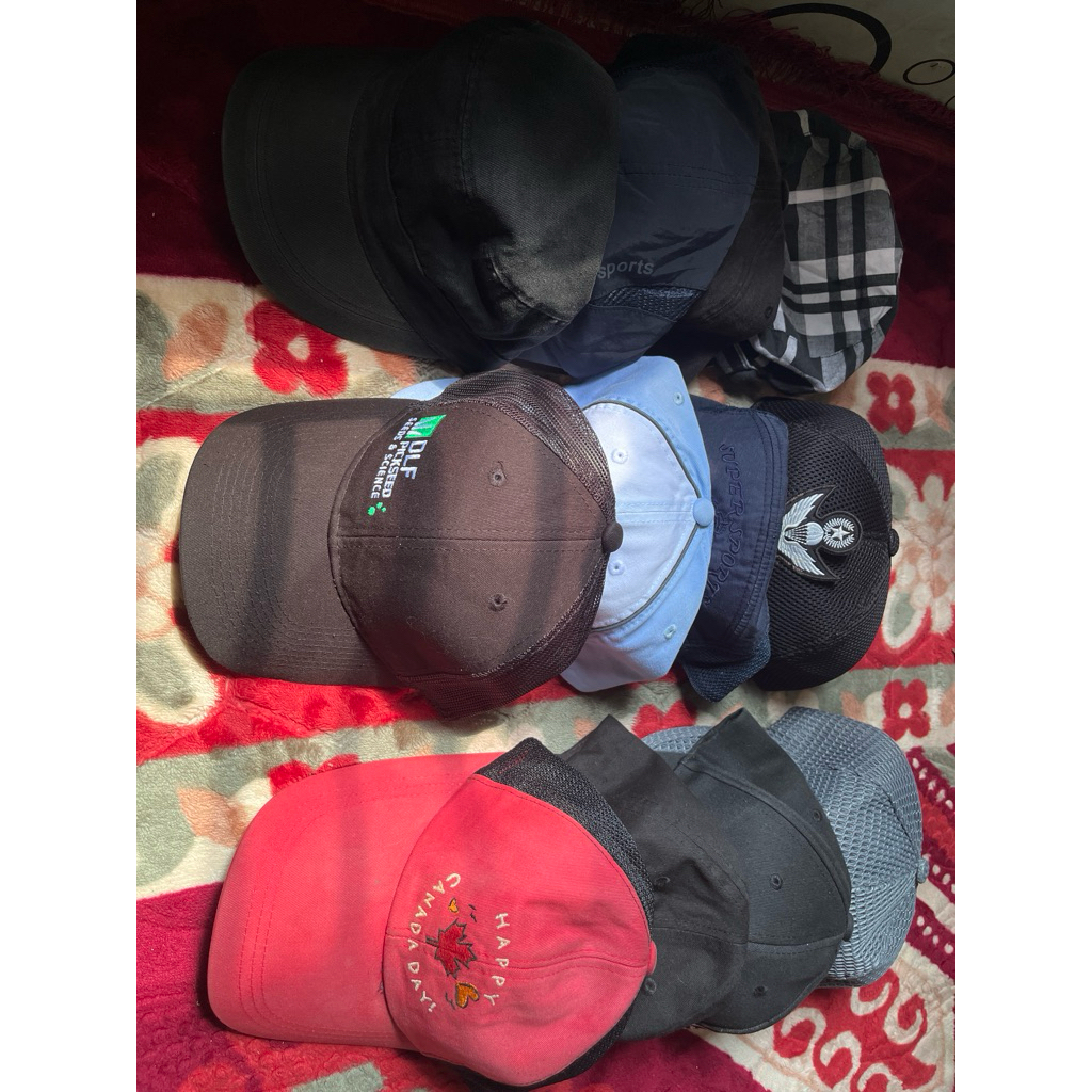 Topi Thrifting Murce Size Dewasa sudah cuci reshape