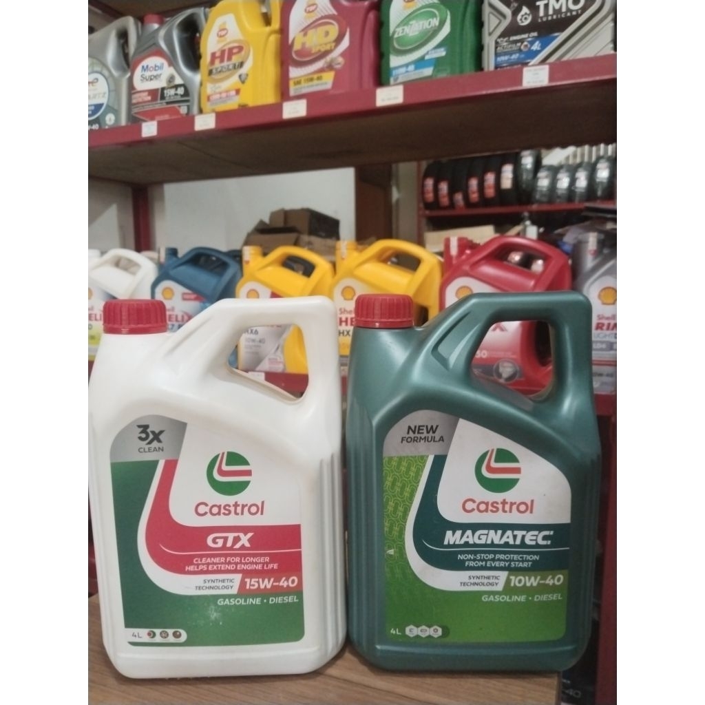 OLI CASTROL MAGNATEC DAN GTX 4L