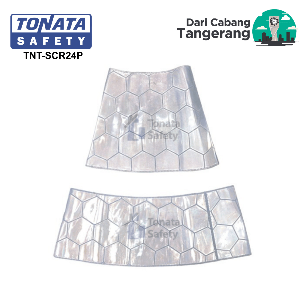 Scotlight Reflector Traffic Cone Tonata 2.4 Kg 75 Cm - Putih / Scotlight Reflector Traffic Cone Tona