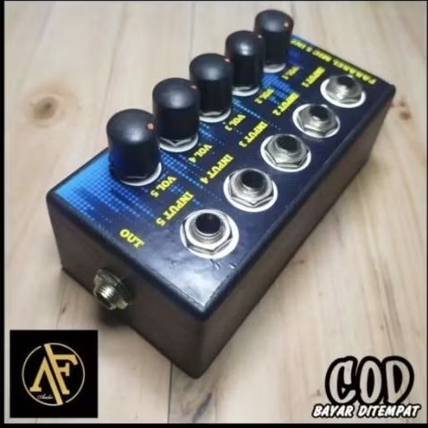 PARAREL MIC 5 INPUT 5 CHANNEL KE 1 OUTPUT