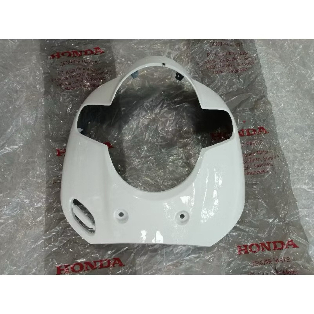 Tameng lampu kap Body depan Scoopy New esp K93 2018 2019 non Original Honda PUTIH GLOSYY