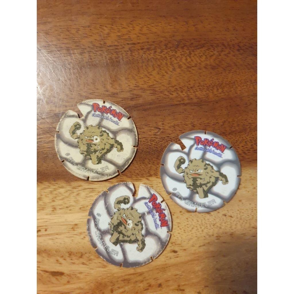 Tazos Pokemon Graveler