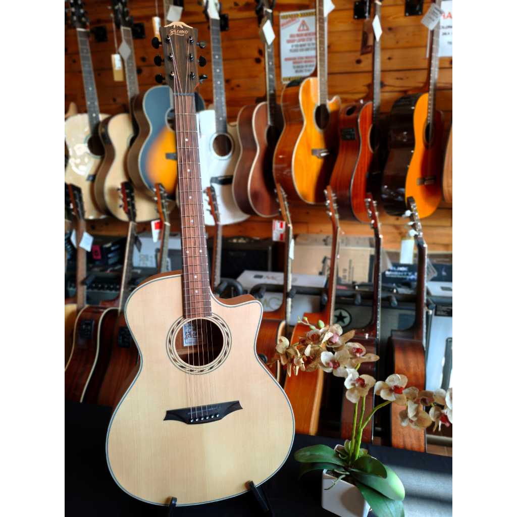 BROMO BAA2CE NATURAL EQ ACOUSTIC GUITAR/BROMO BAA2CE NATURAL EQ ACOUSTIC GUITAR