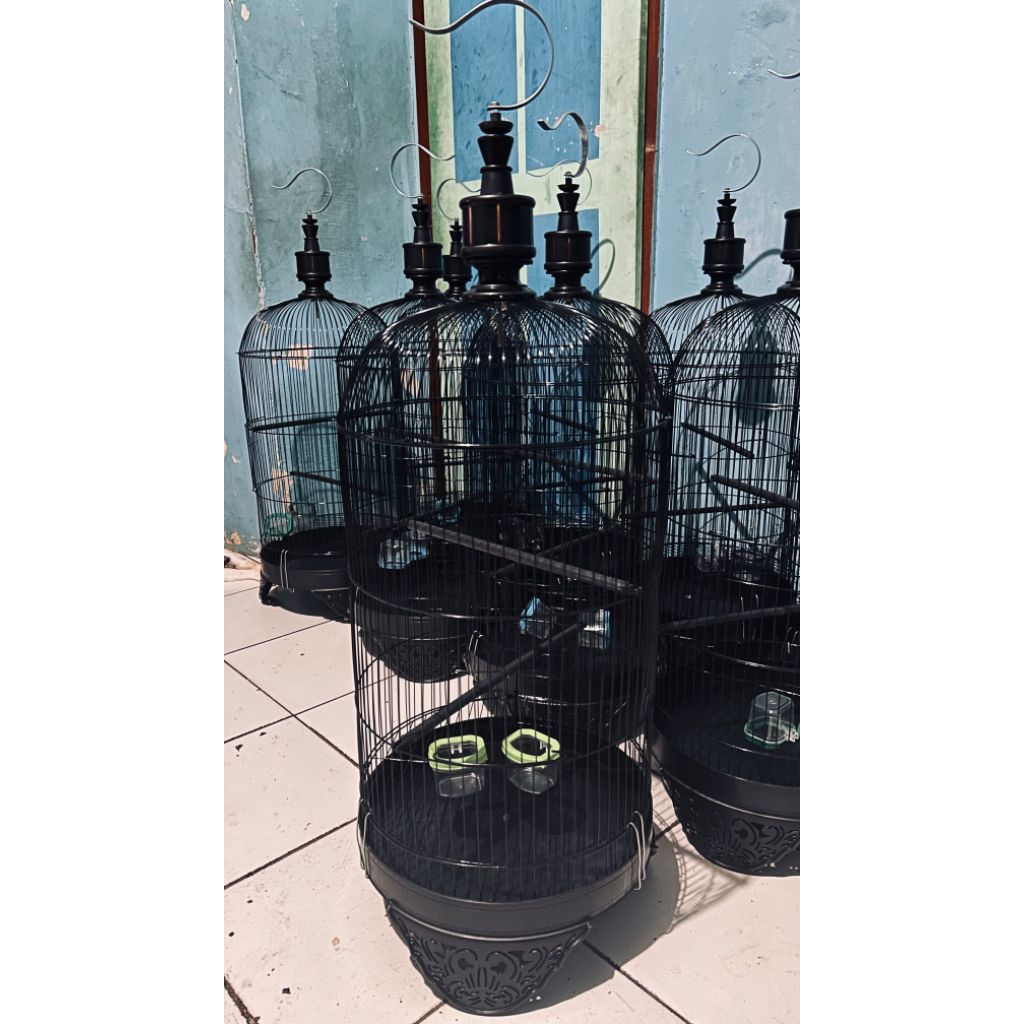 SANGKAR LOVEBIRD KAPSUL KANDANG LOVEBIRD KENARI PARKIT D 33 cm