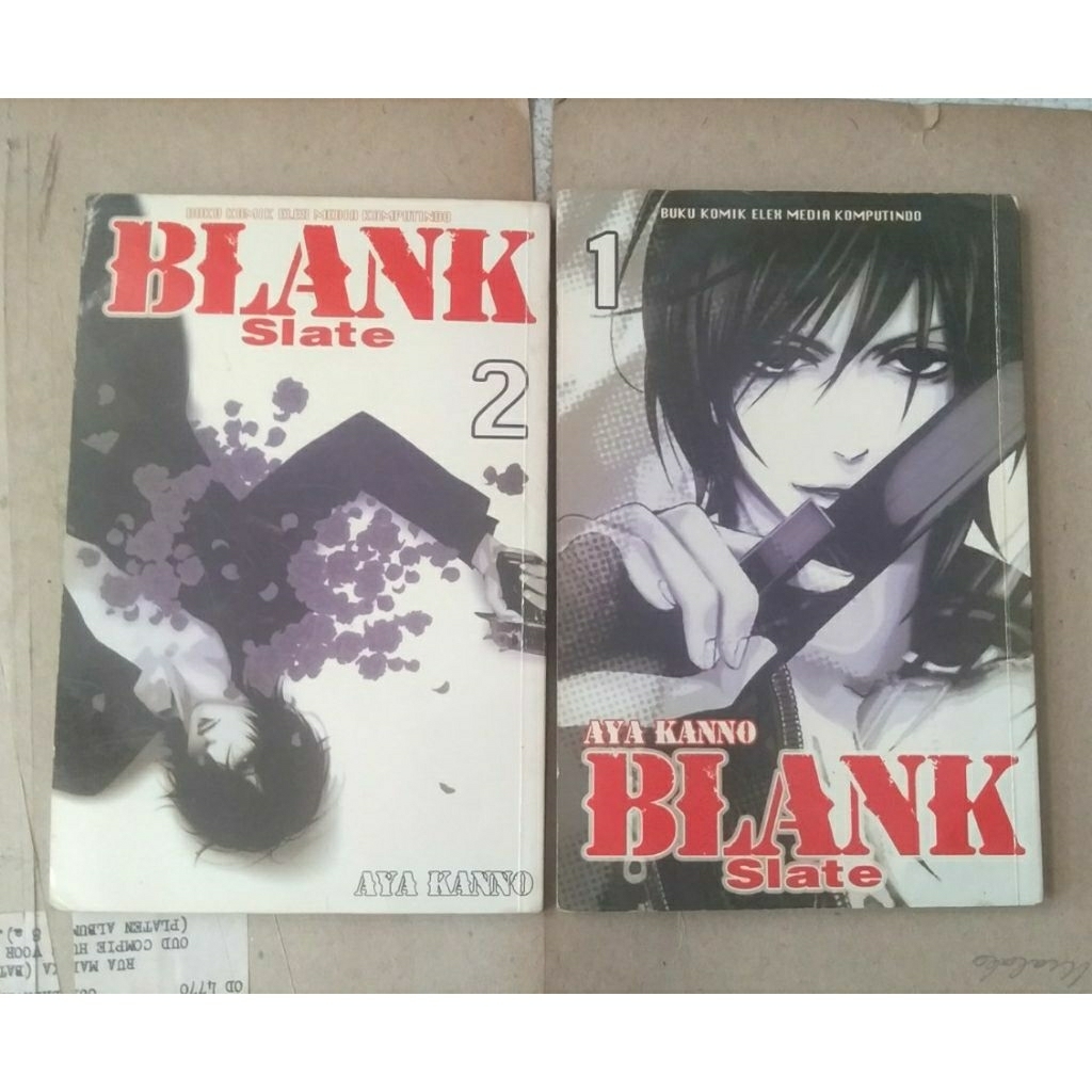 buku komik Blank Slate 1 dan 2