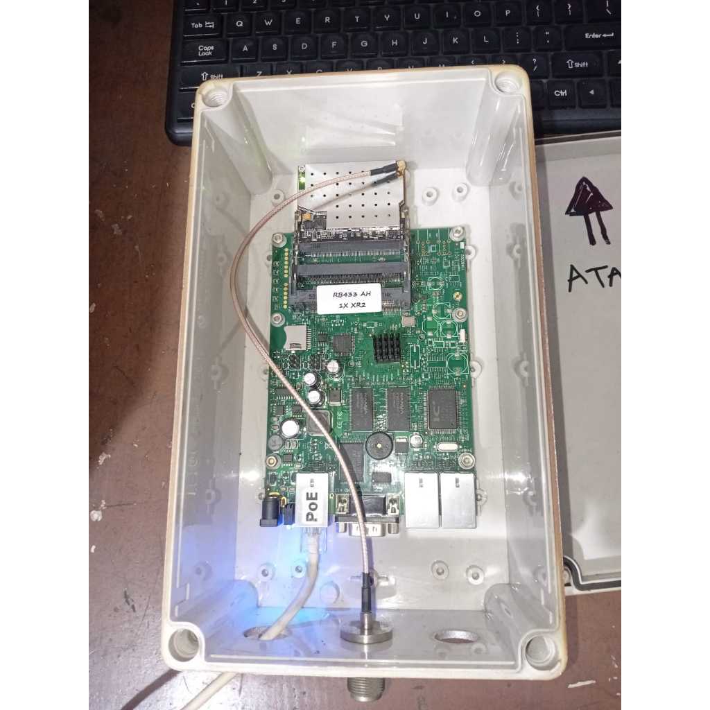 Mikrotik Routerboard RB433AH RB 433 AH MiniPCI XR2