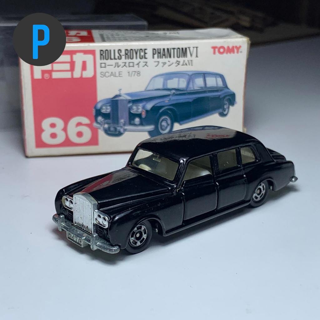 Tomica Reguler No.86 Rolls Royce Phantom VI Hitam Diecast