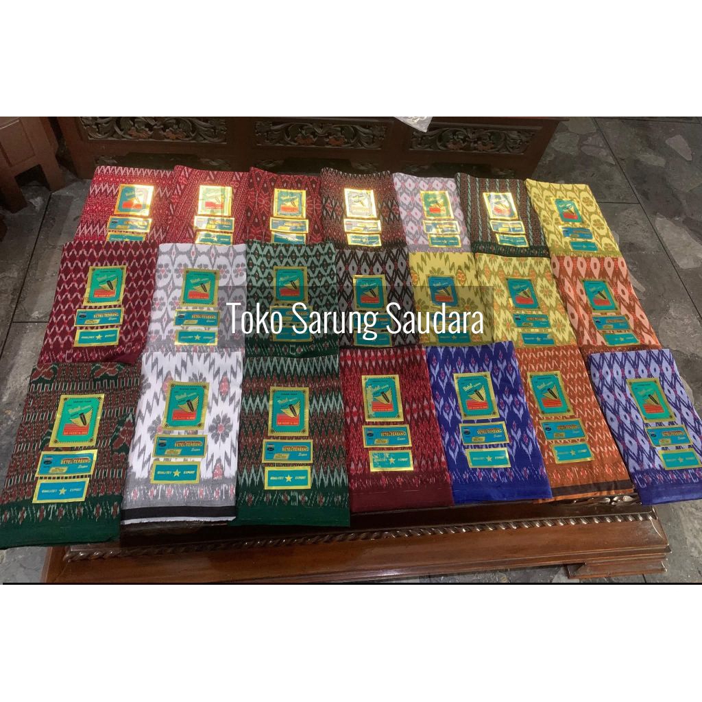 Sarung Goyor Tenun Betel Terbang Super ( ATBM )