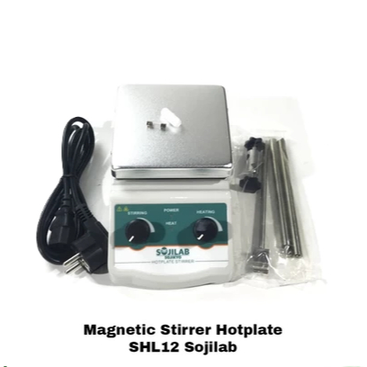 Magnetic Stirrer Hot Plate 2000ml, Alat Laboratorium Alumunium Plate 2000ml