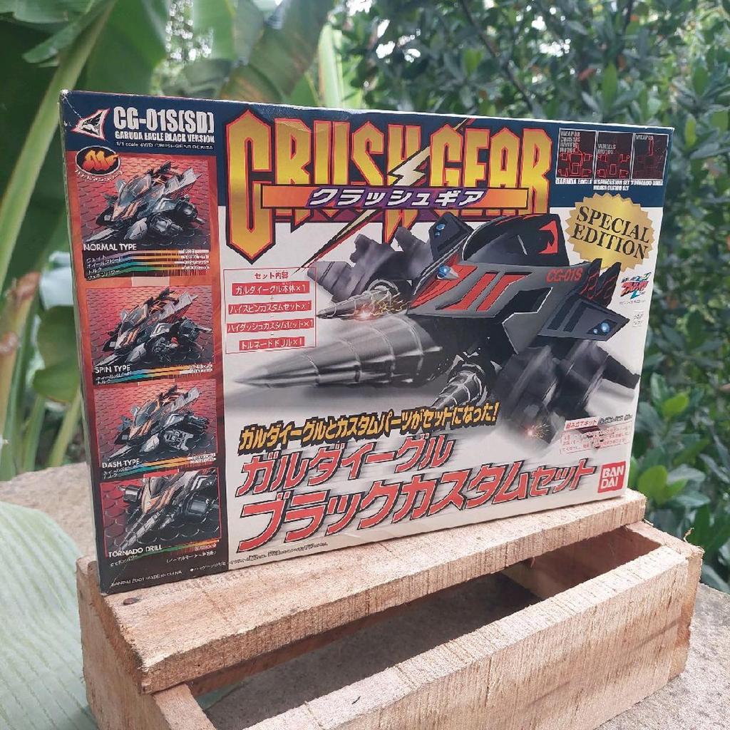 crush gear garuda eagle black limited edition bandai