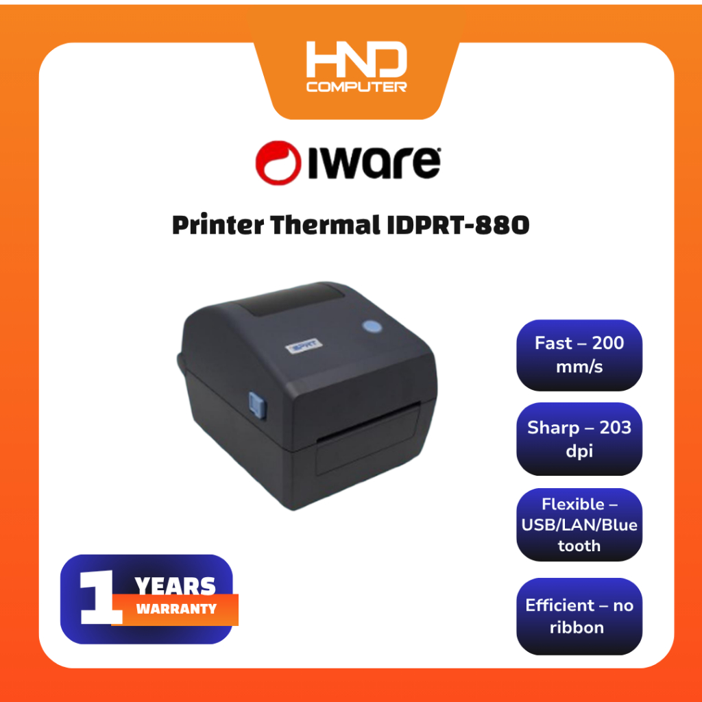 Printer Iware Thermal IDPRT-880
