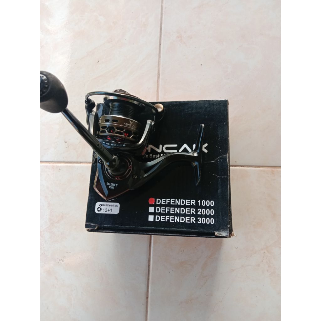reel oncak defender second bekas
