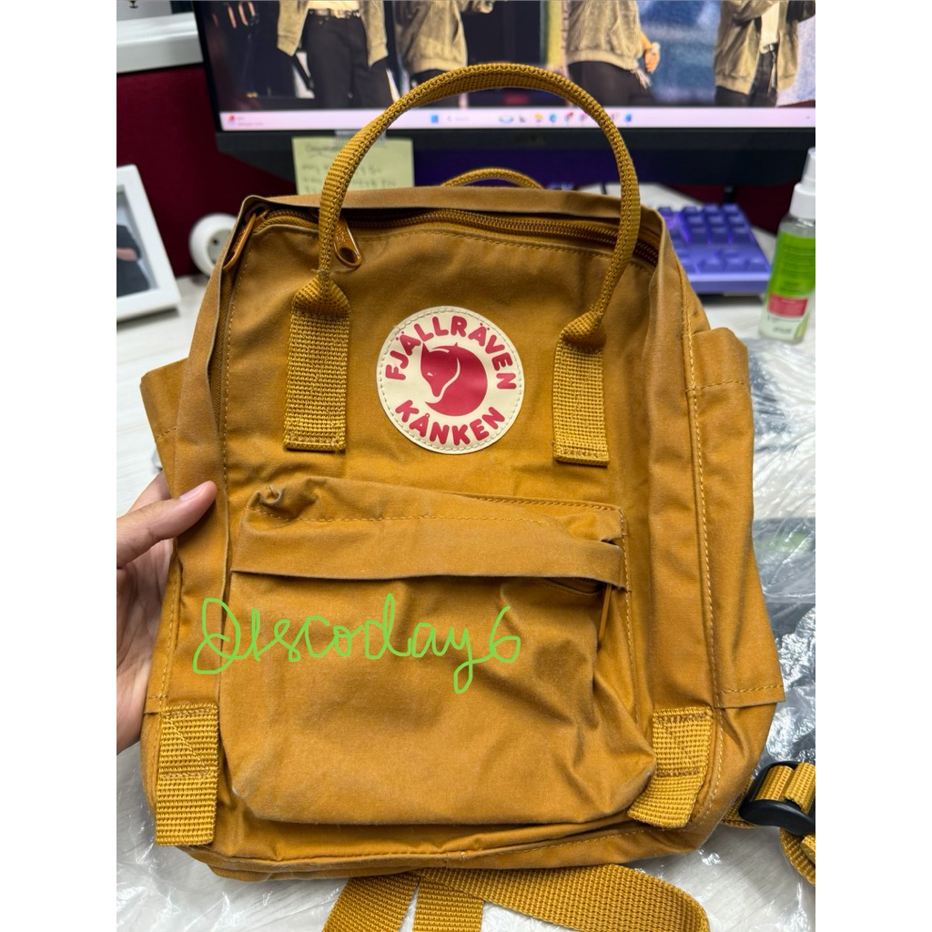 [PRELOVED] Fjallraven Kanken Mini Backpack - Ochre