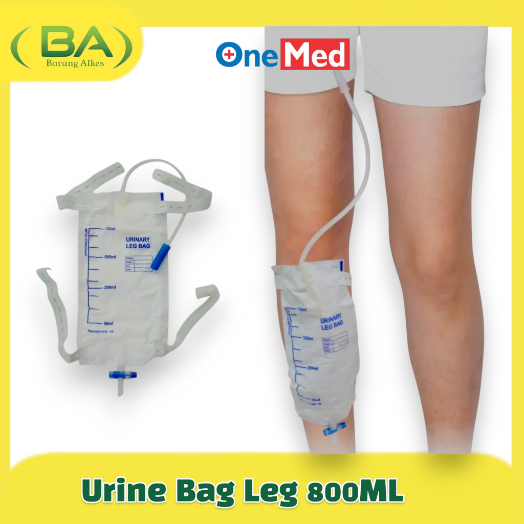 Urine Bag Leg 800cc  Urine Bag Paha  Kantong Urine Sterile   Urine Bag Leg Onemed Kantong Urine Paha