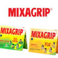 Mixagrip Flu dan Batuk Kuning dan Hijau Strip Isi 4 Obat Batuk Pilek Meriang Hidung Tersumbat