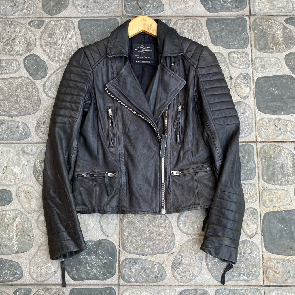 Allsaints ramones leather jacket