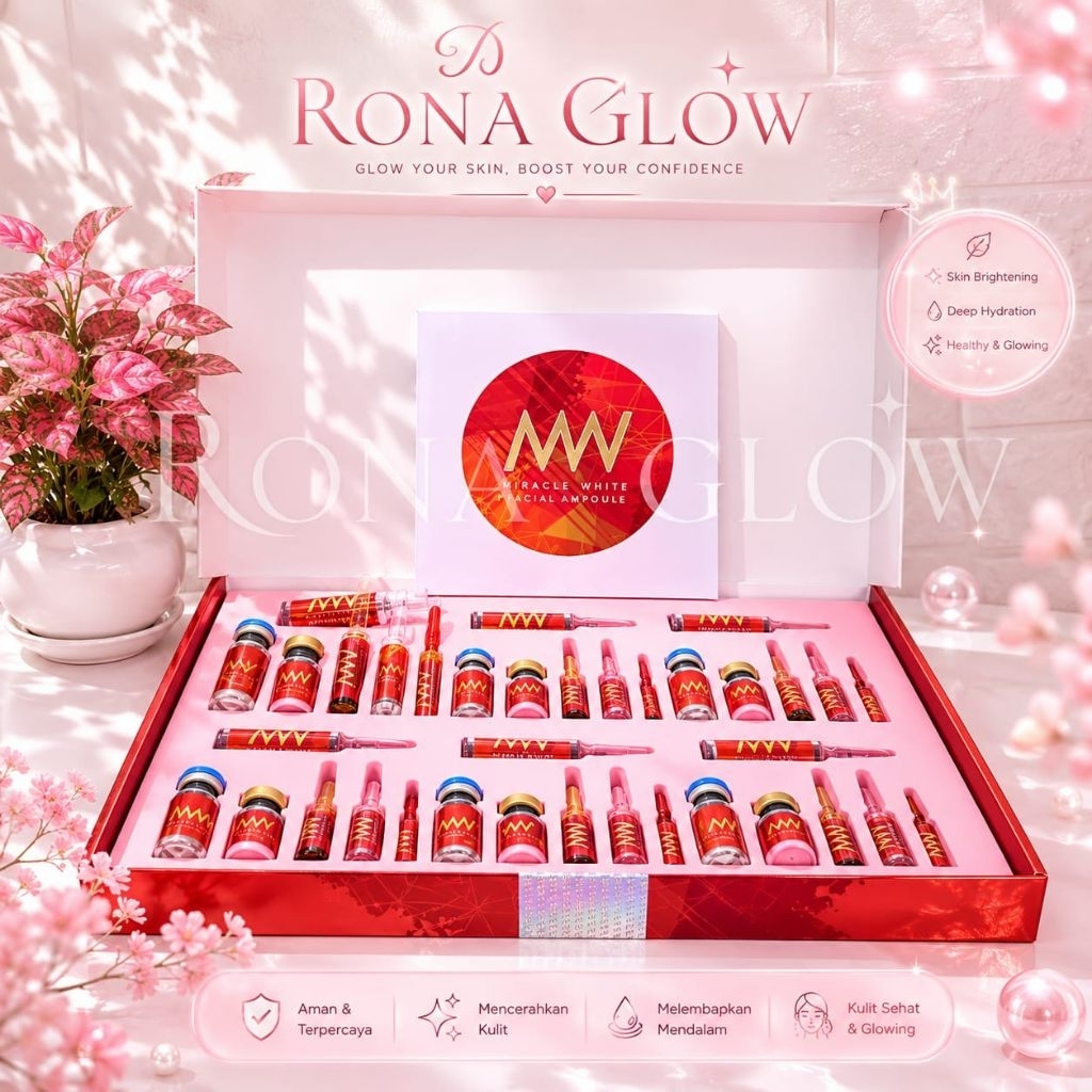 miracle white dazzling miracle white merah box