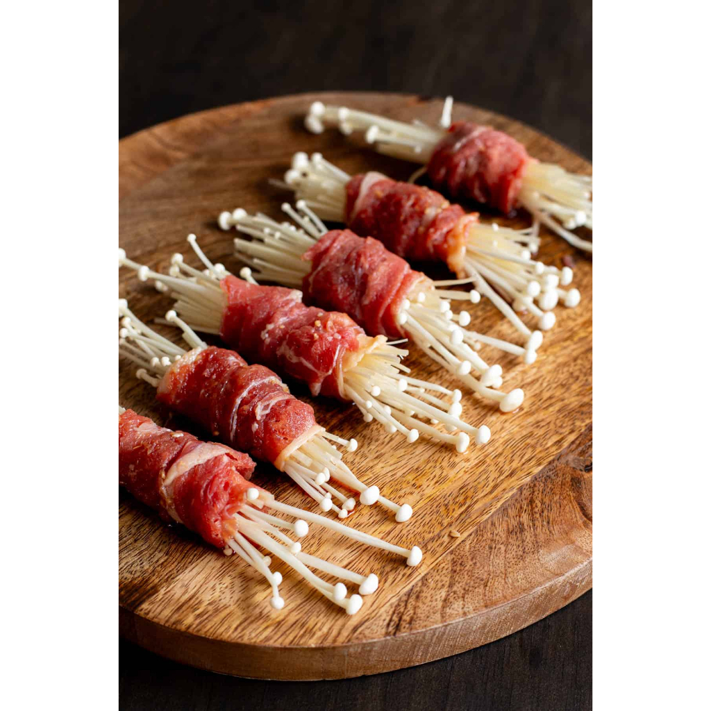 Beef Enoki Roll