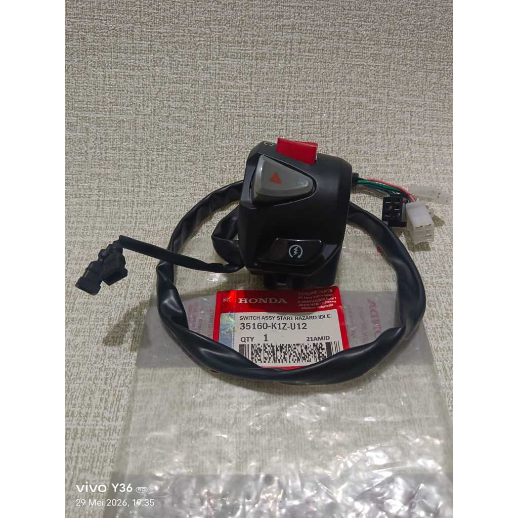 SAKLAR KANAN STATER PCX 160 Saklar Holder Handle Switch Kanan RH PCX 160 ADV 160 K1Z