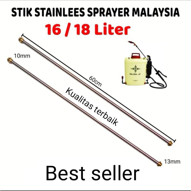 Stik Sprayer PB 16 Malaysia 60 cm Elektrik manual Stainless