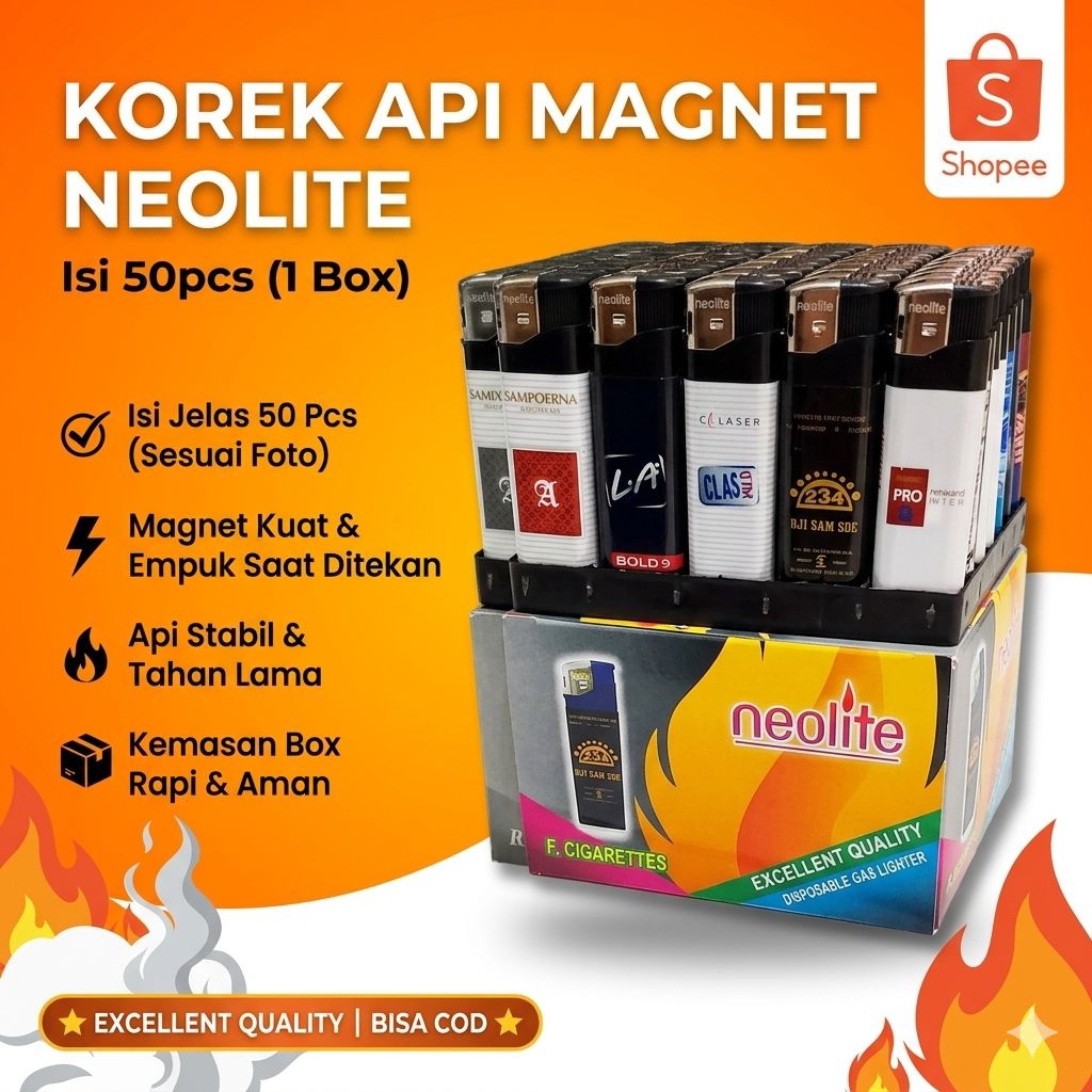 Korek api magnet neolite