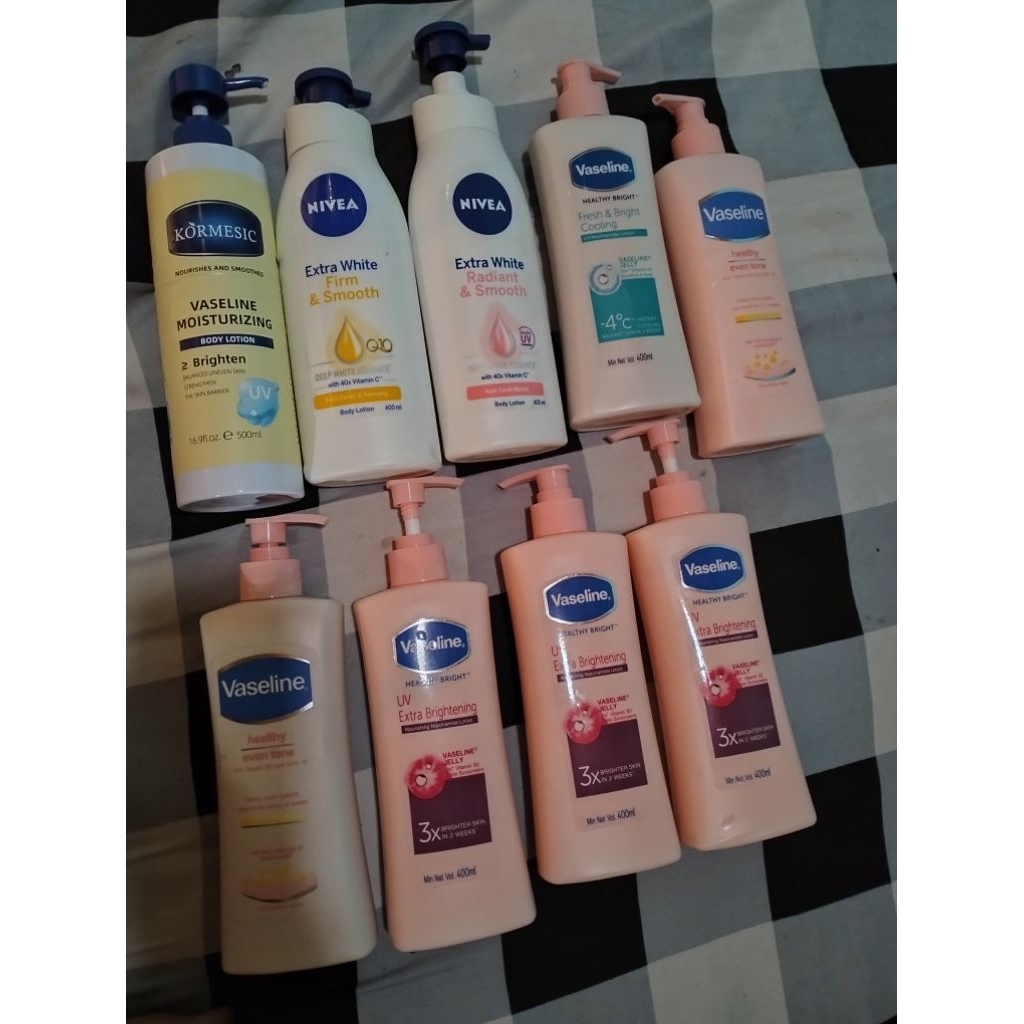 handbody vaselin 400ml bodylotion pemutih murah bpom vaseline
