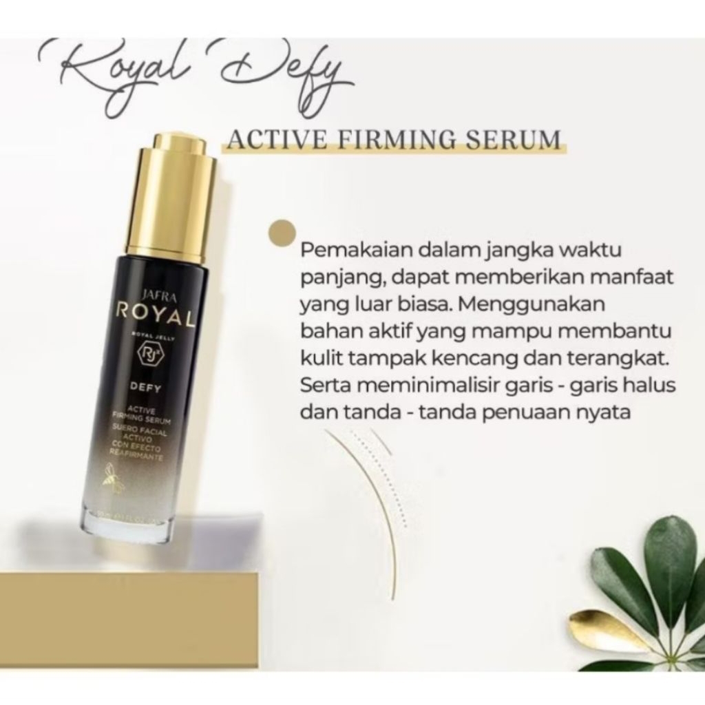 Serum Wajah Jafra Royal Defy Active Firming Serum