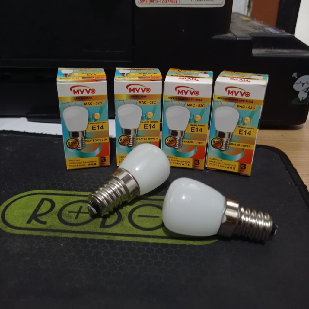 LAMPU LED KULKAS E14 BOHLAM KULKAS E14 PUTIH KUNING