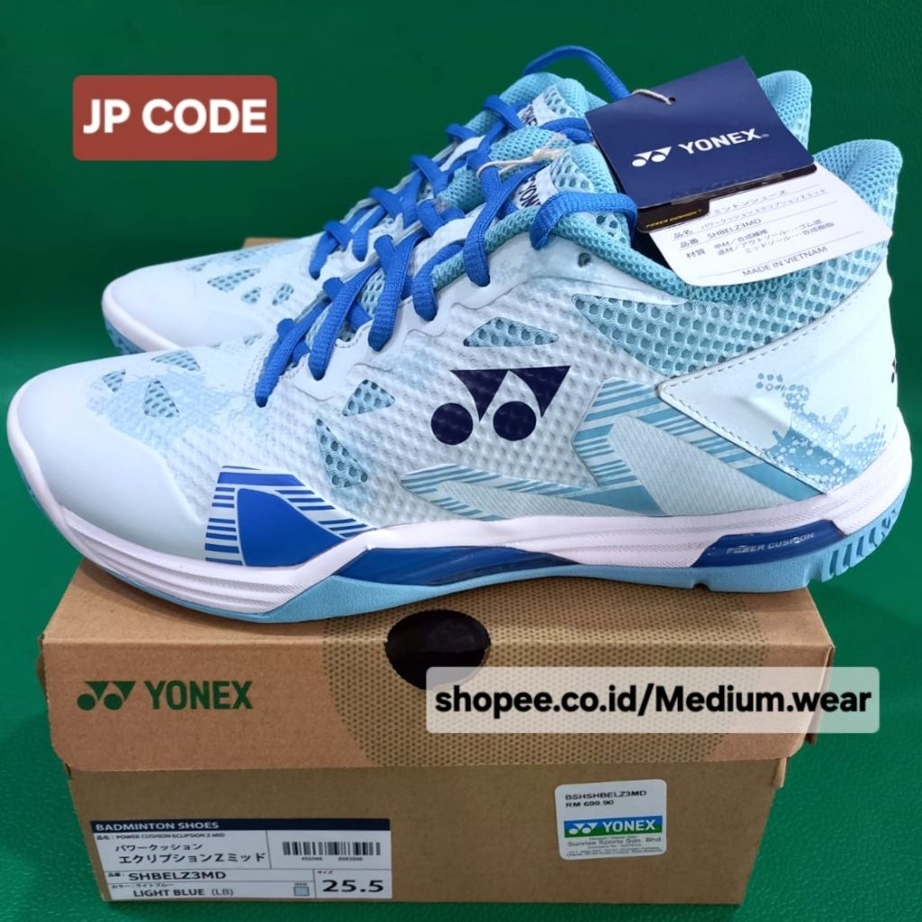 YONEX ECLIPSION Z3 MID (KODE JP) POWER CUSHION SEPATU BADMINTON