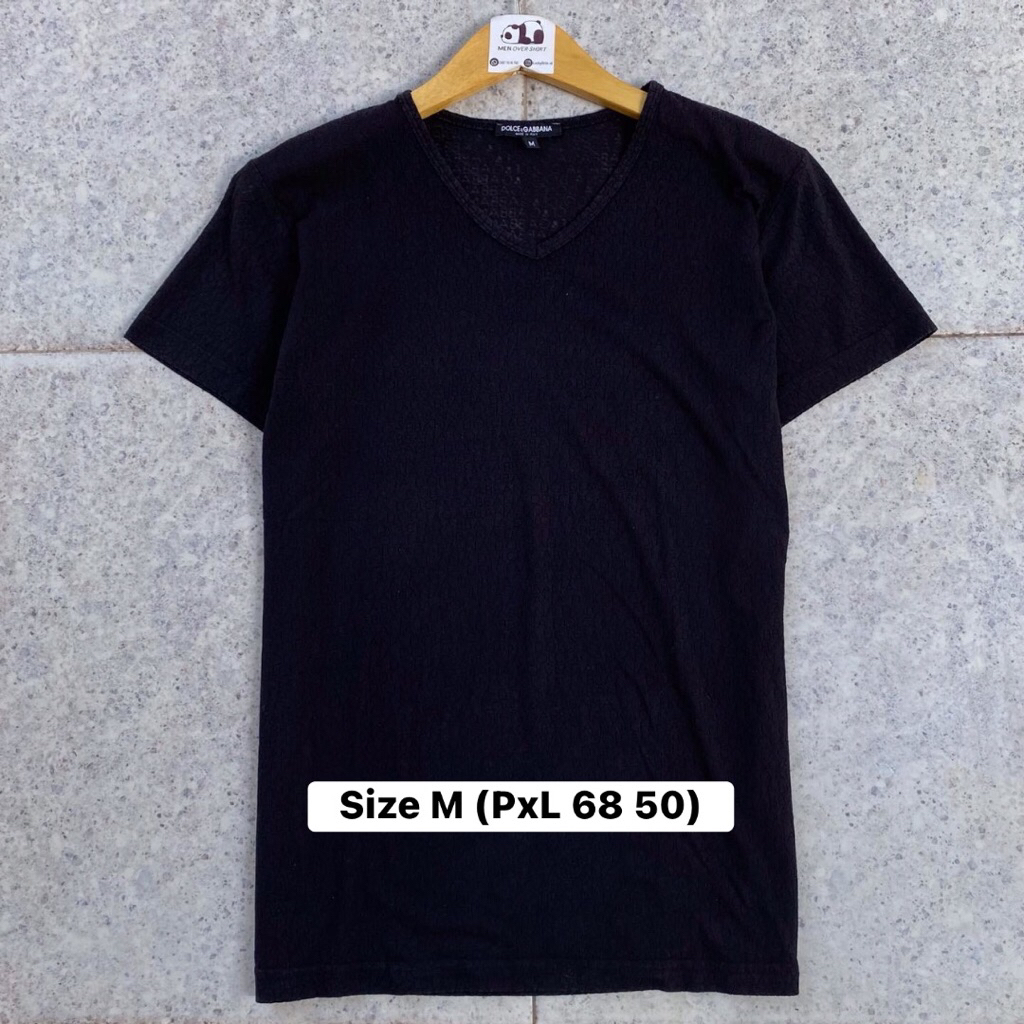 Kaos Hitam Dolce Gabbana D&G