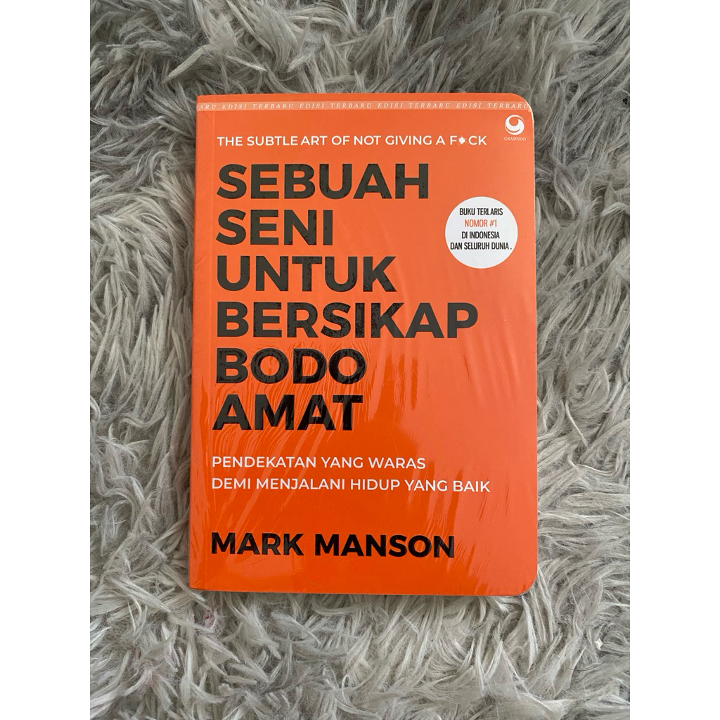 [Baru] Sebuah Seni untuk Bersikap Bodo Amat (100% Ori)