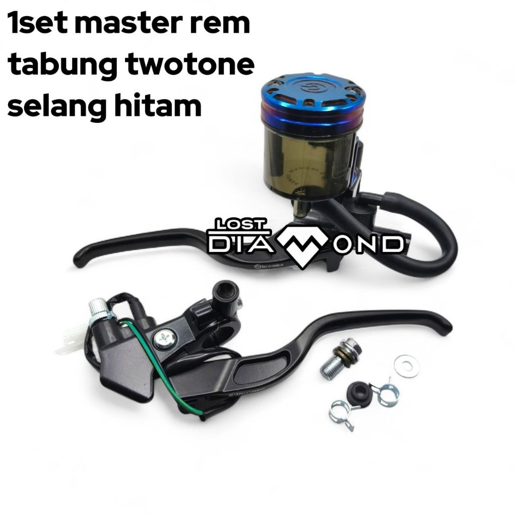 Master Rem Bigsmoke + Tabung Twotone untuk motor matic VARIO / BEAT / SCOOPY / GENIO / MIO / MIO J /