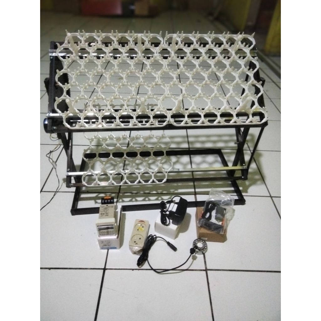 Paket  komponen mesin tetas rak ayun  kapasitas 164