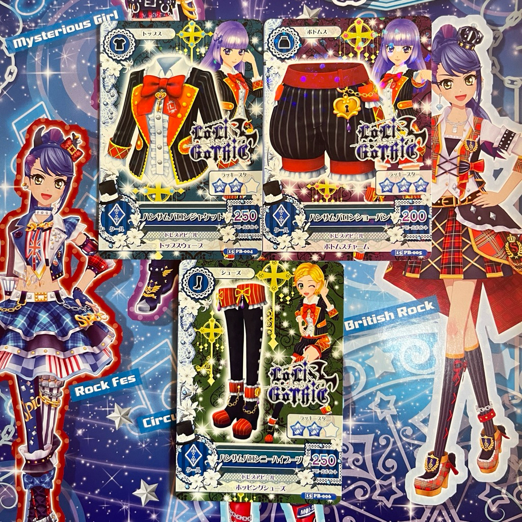 [OFFICIAL] KARTU AIKATSU LOLI GOTHIC PROMOTION JAPAN SUMIRE HIKAMI