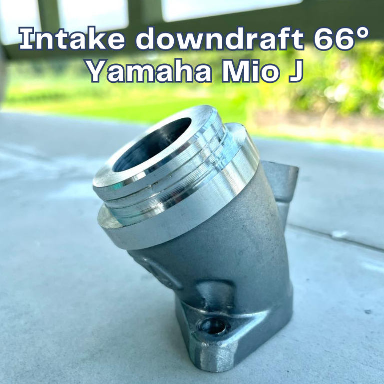 Intake downdraft 66° Yamaha Mio J