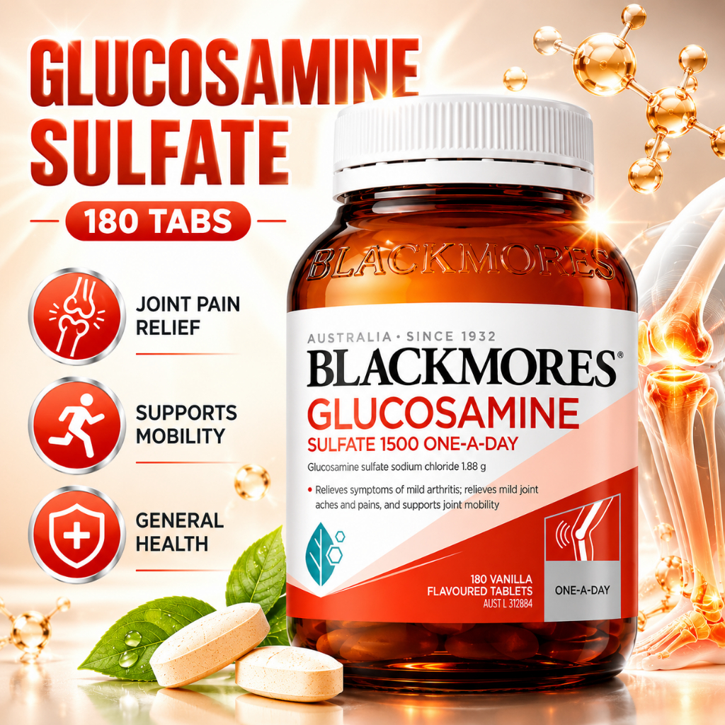 BLACKMORES Glucosamine Sulfate 1500mg 180 Tablet 1500mg