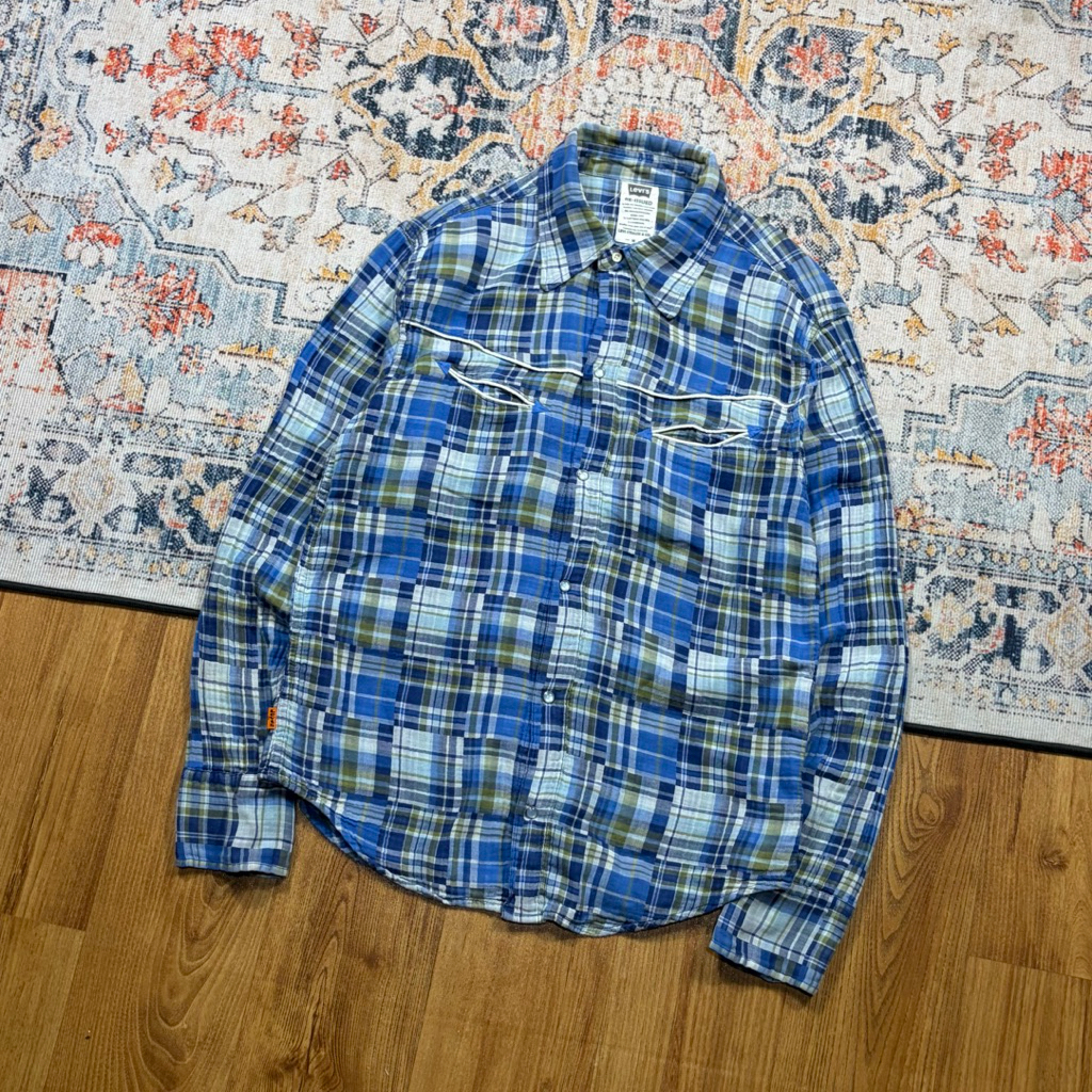 KEMEJA LEVIS RE-ISSUED PATCHWORK SECOND