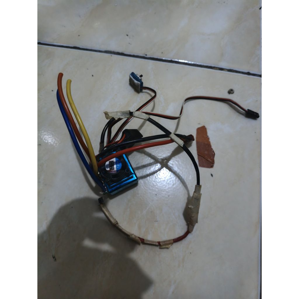 part rc esc brushless tsky 120A sensored