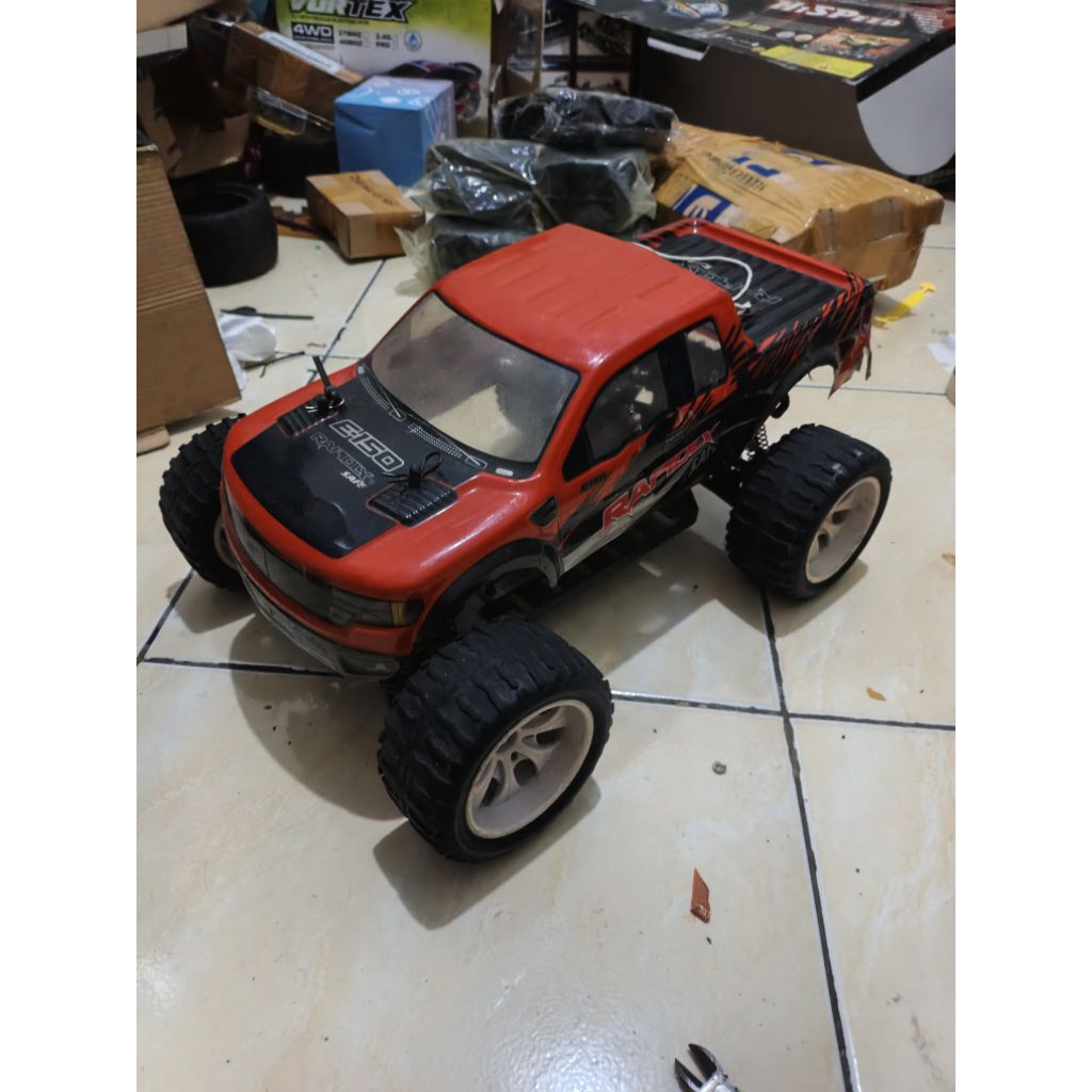 kit rc monster truck hsp Brontosaurus 1/10 kit only
