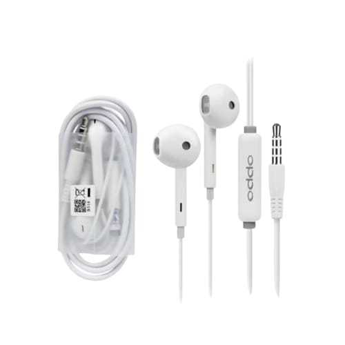 HEANDSET OPPO R11 ORIGINAL 100% EARPHONE JECK3.5MM STEREO BAS KUAT