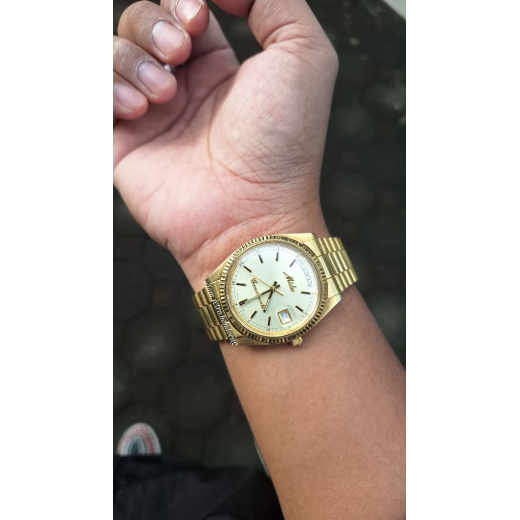 mido president day date 8299 automatic