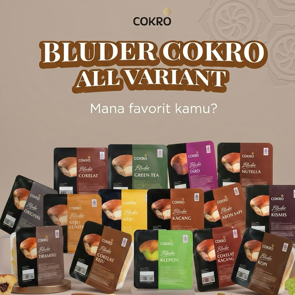 Bluder Cokro Roti Lembut Asli Madiun Oleh Oleh Legend