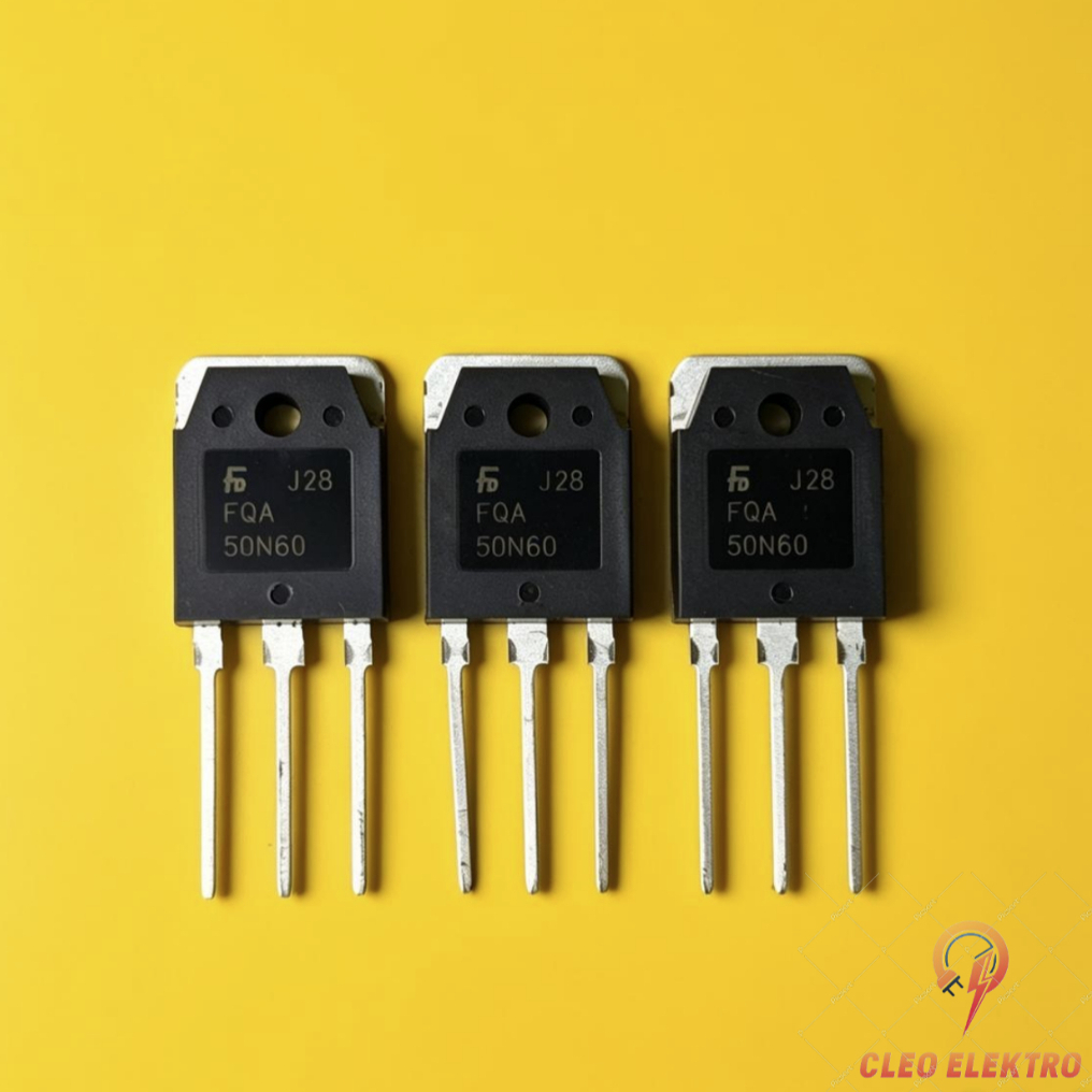 MOSFET FQPF 50N60 Asli Original IC Transistor FQPF50N60 50N 60 Body Besar Kualitas Baik