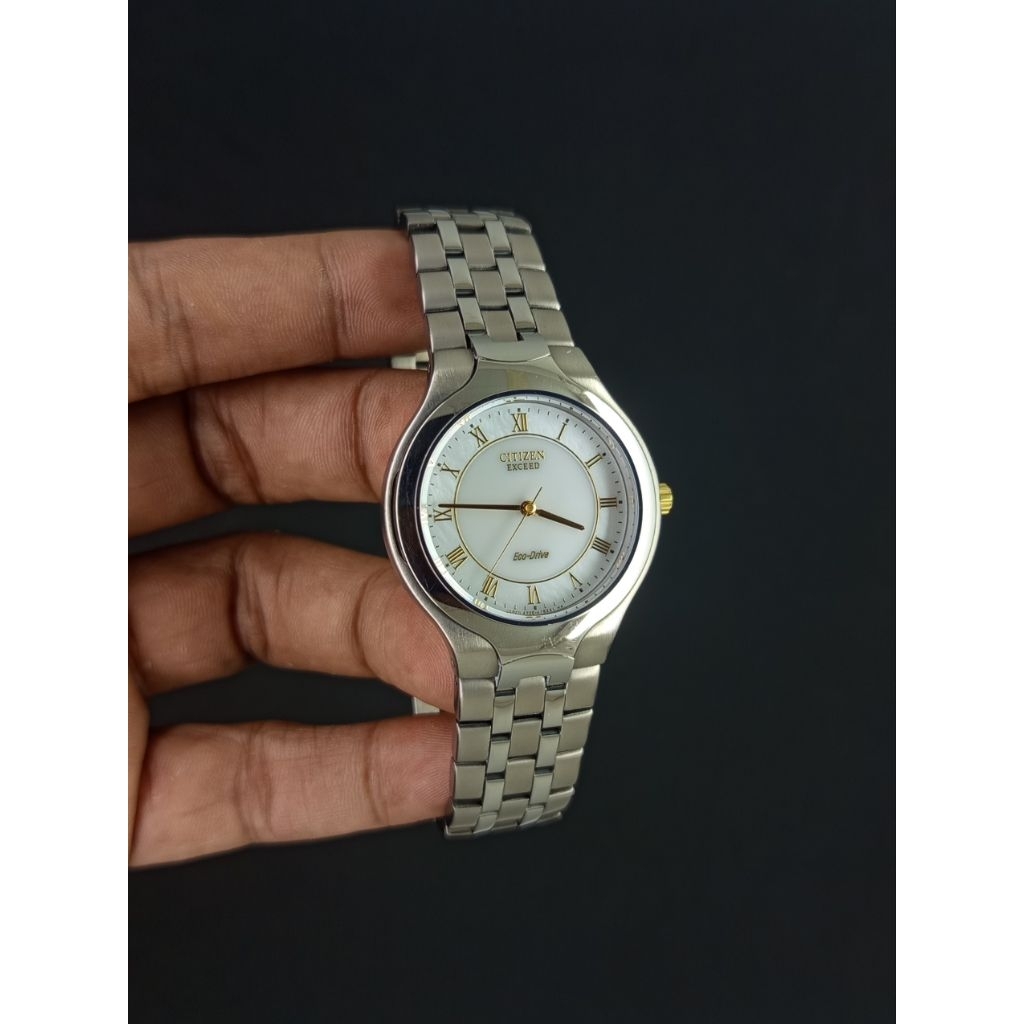 CITIZEN EXCEED A735 SOLAR TITANIUM ORIGINAL