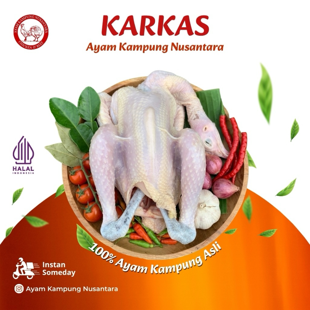 AYAM KAMPUNG KARKAS ASLI (HALAL & ORGANIC)
