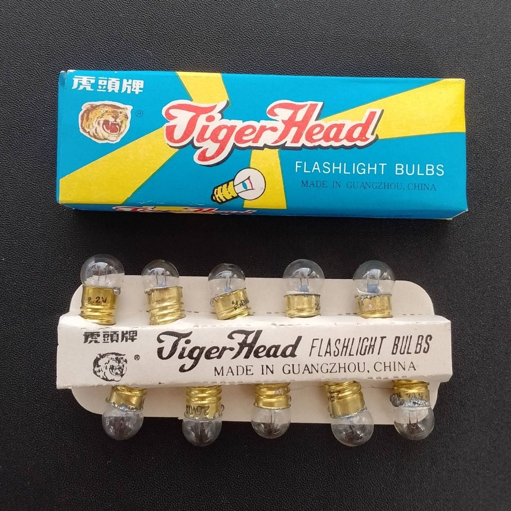 [ PASTI NYALA 10 PCS BOHLAM ] 1 BOX BOHLAM TIGER-HEAD LAMPU SENTER JADUL NYALA TERANG