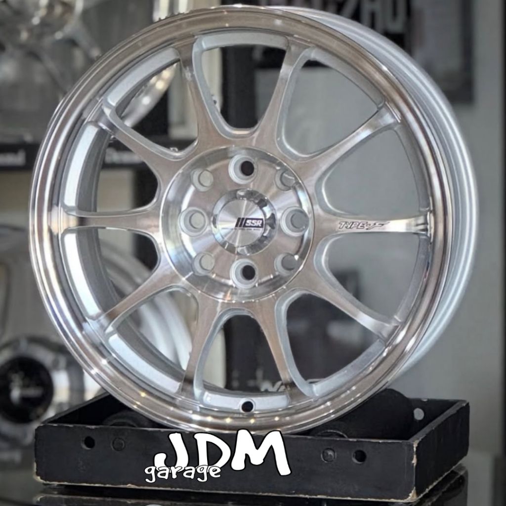 velg SSR TYPE F ring 15 lebar 6,5 et 40 velg racing r15 velg mobil Avanza Xenia Livina Wuling binguo