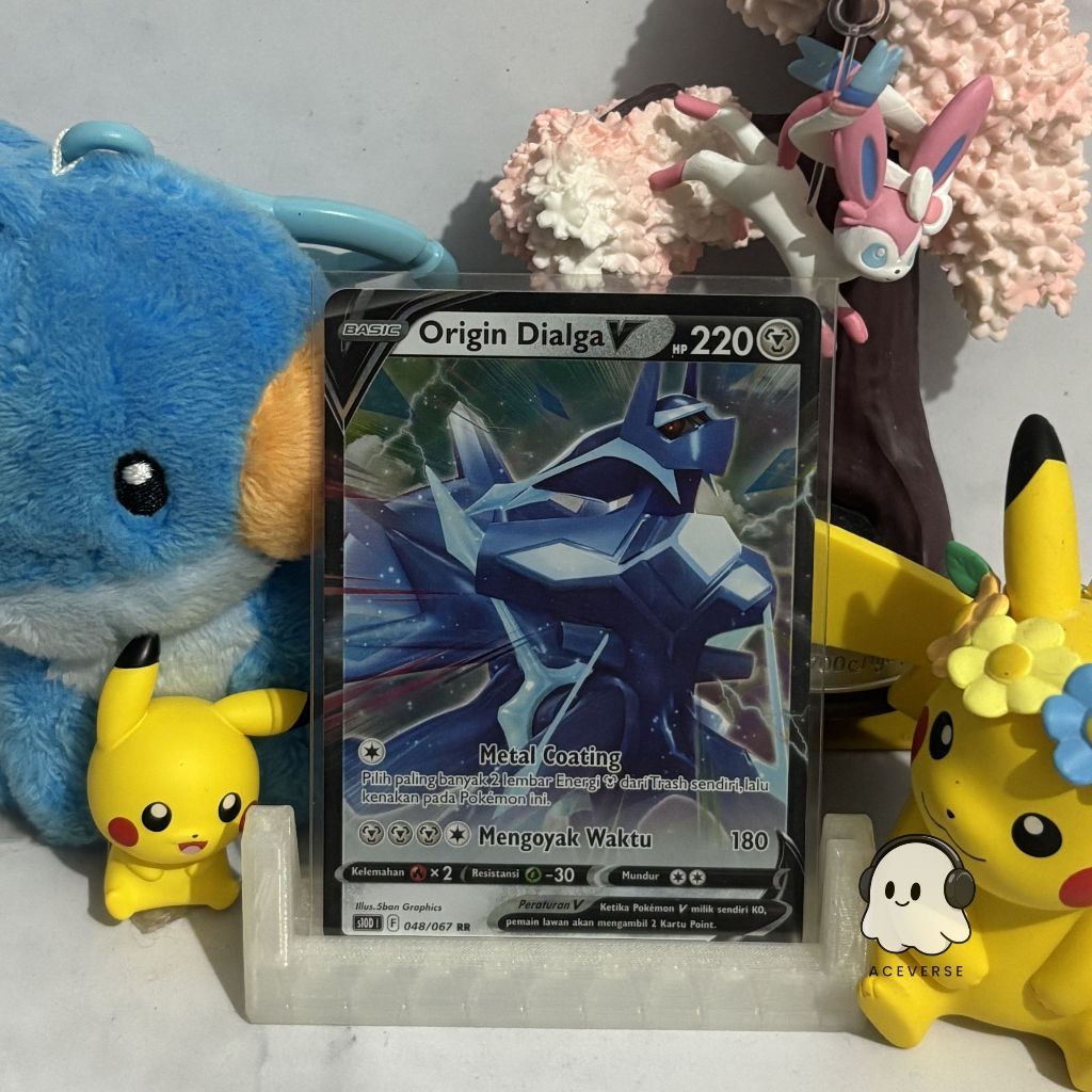 Origin Dialga V 048/067 RR - s10D Kartu Pokemon Indonesia